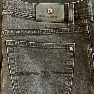 Men's Vintage Pierre Cardin Black Jeans 38x28